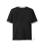 Camiseta 834005 Oversize Negra Para Hombre