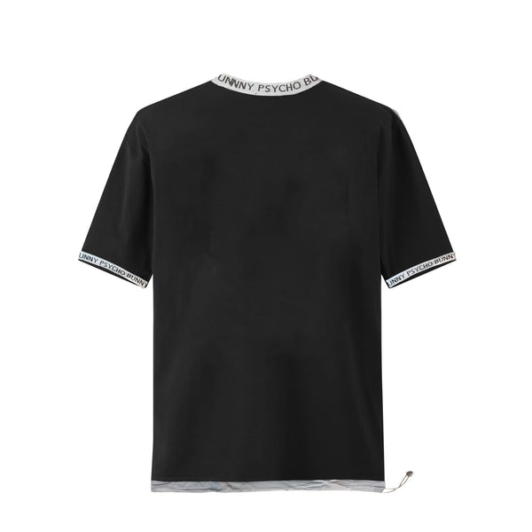 Camiseta 834005 Oversize Negra Para Hombre