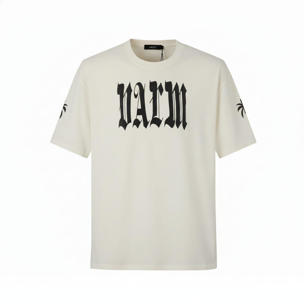 Camiseta 834028 Oversize Crema Para Hombre