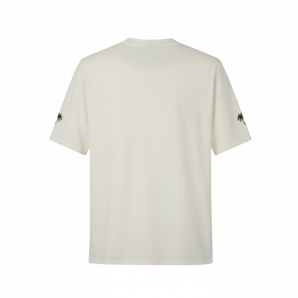 Camiseta 834028 Oversize Crema Para Hombre