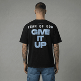 Camiseta 834036 Oversize Negra Para Hombre