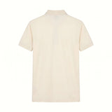 Camiseta 185027 Tipo Polo Crema para hombre