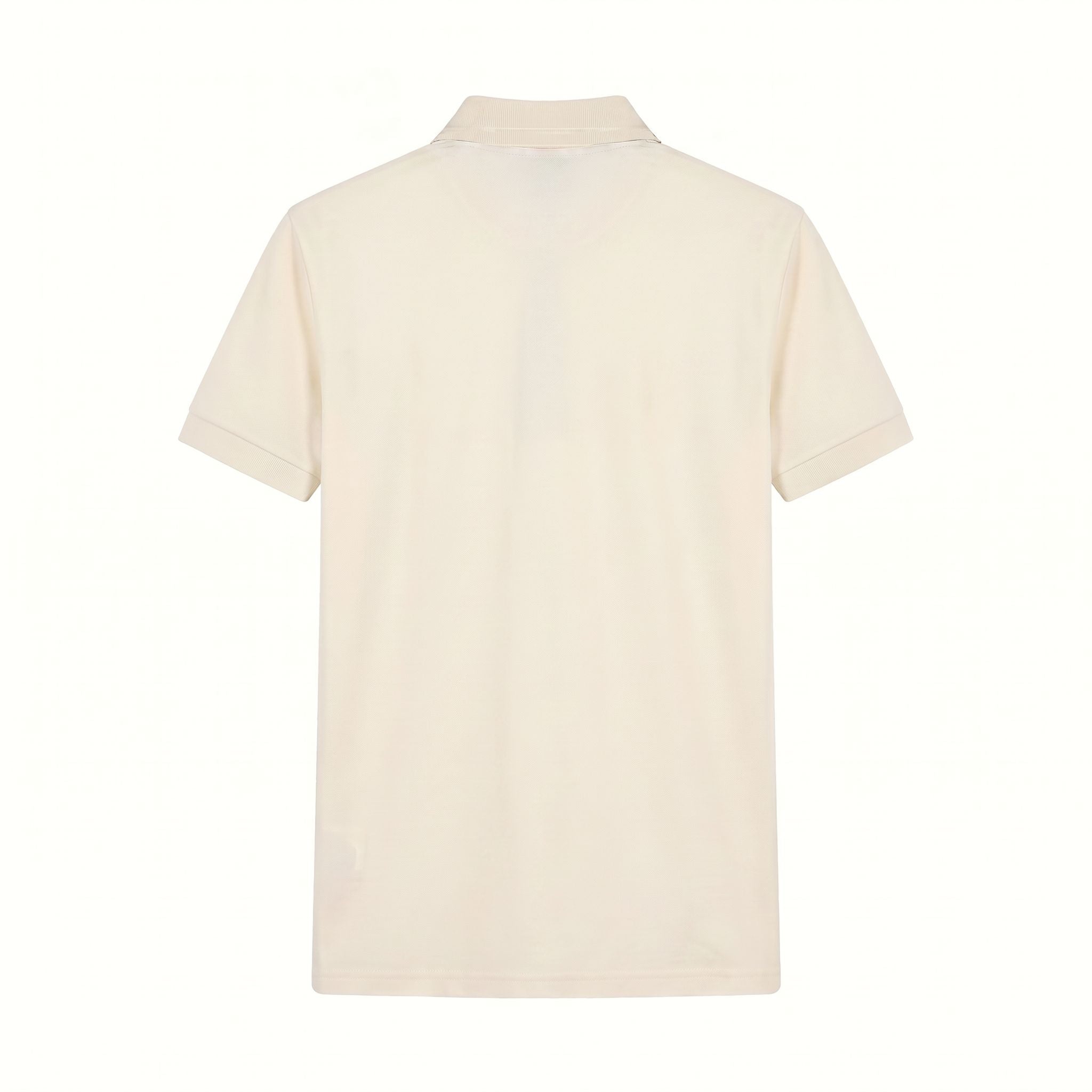 Camiseta 185027 Tipo Polo Crema para hombre