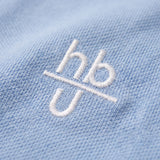 Camiseta 918053 Tipo Polo Azul Claro para hombre