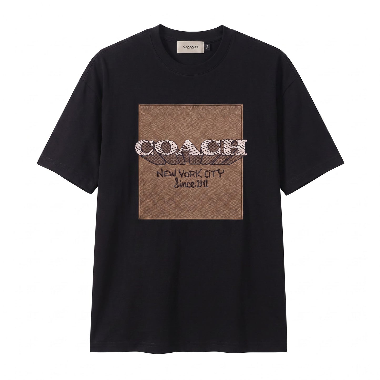 Camiseta 788412 Oversize Negro para hombre