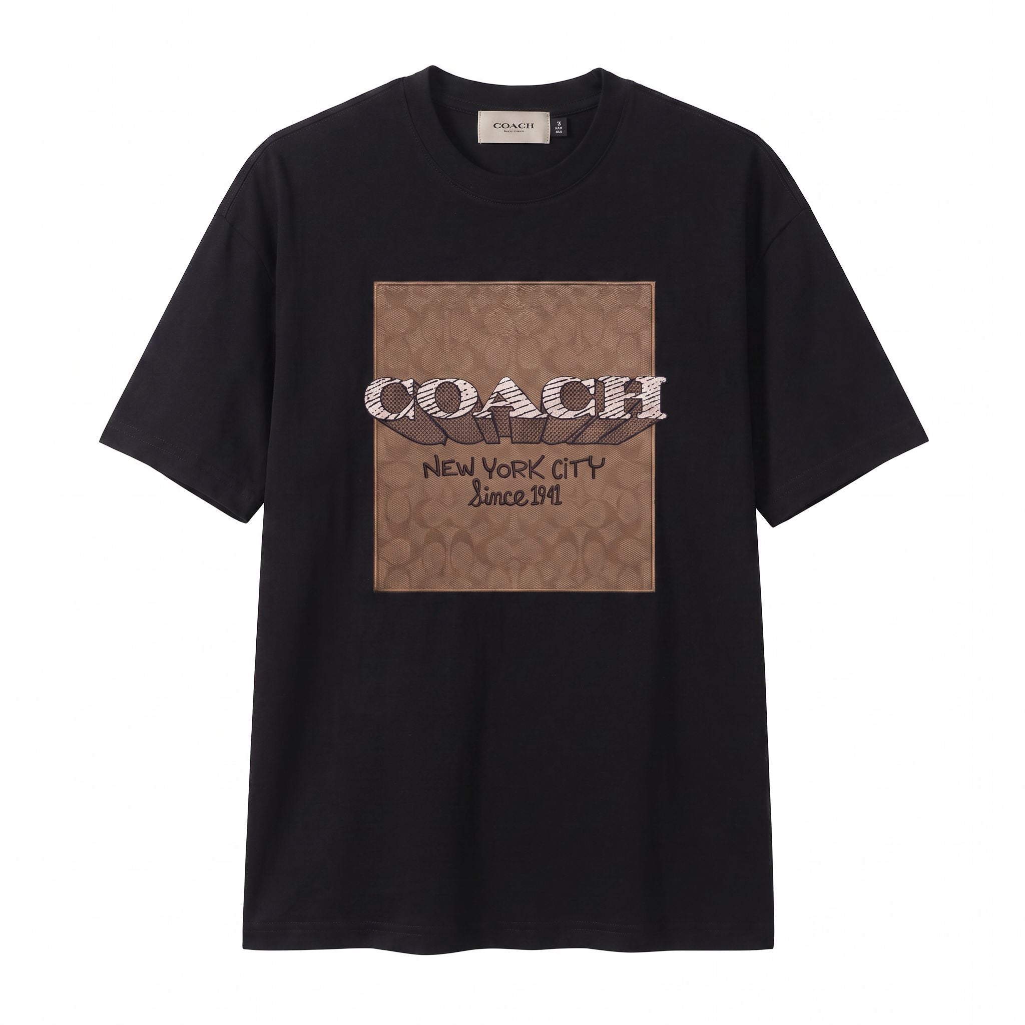 Camiseta 788412 Oversize Negro para hombre