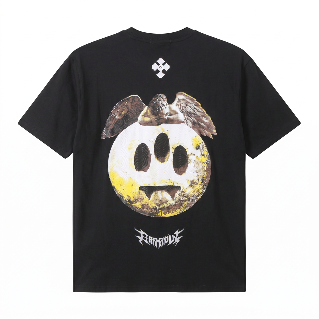 Camiseta 881198 Oversize Negro para hombre