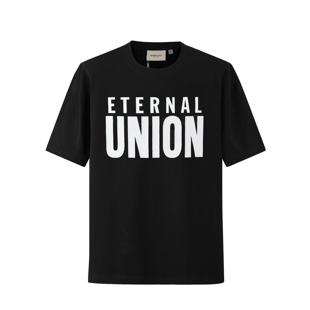 Camiseta 88505 Oversize Negra Para Hombre