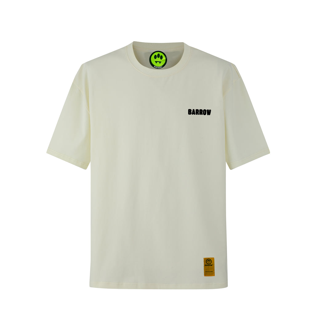 Camiseta 88980 Oversize Crema Para Hombre