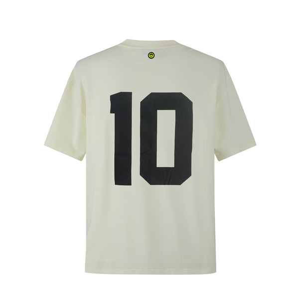 Camiseta 88980 Oversize Crema Para Hombre