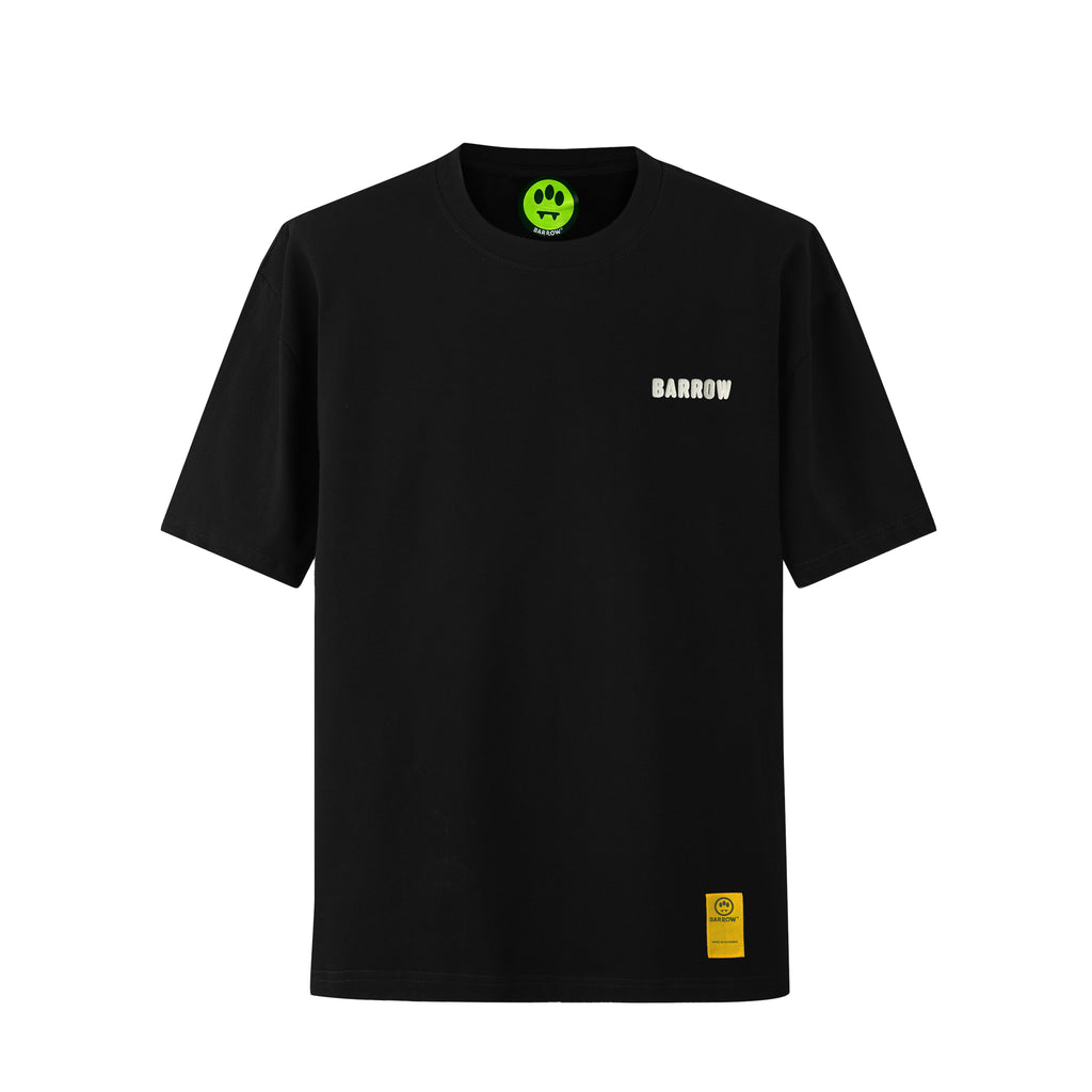 Camiseta 88980 Oversize Negra Para Hombre