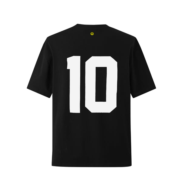 Camiseta 88980 Oversize Negra Para Hombre
