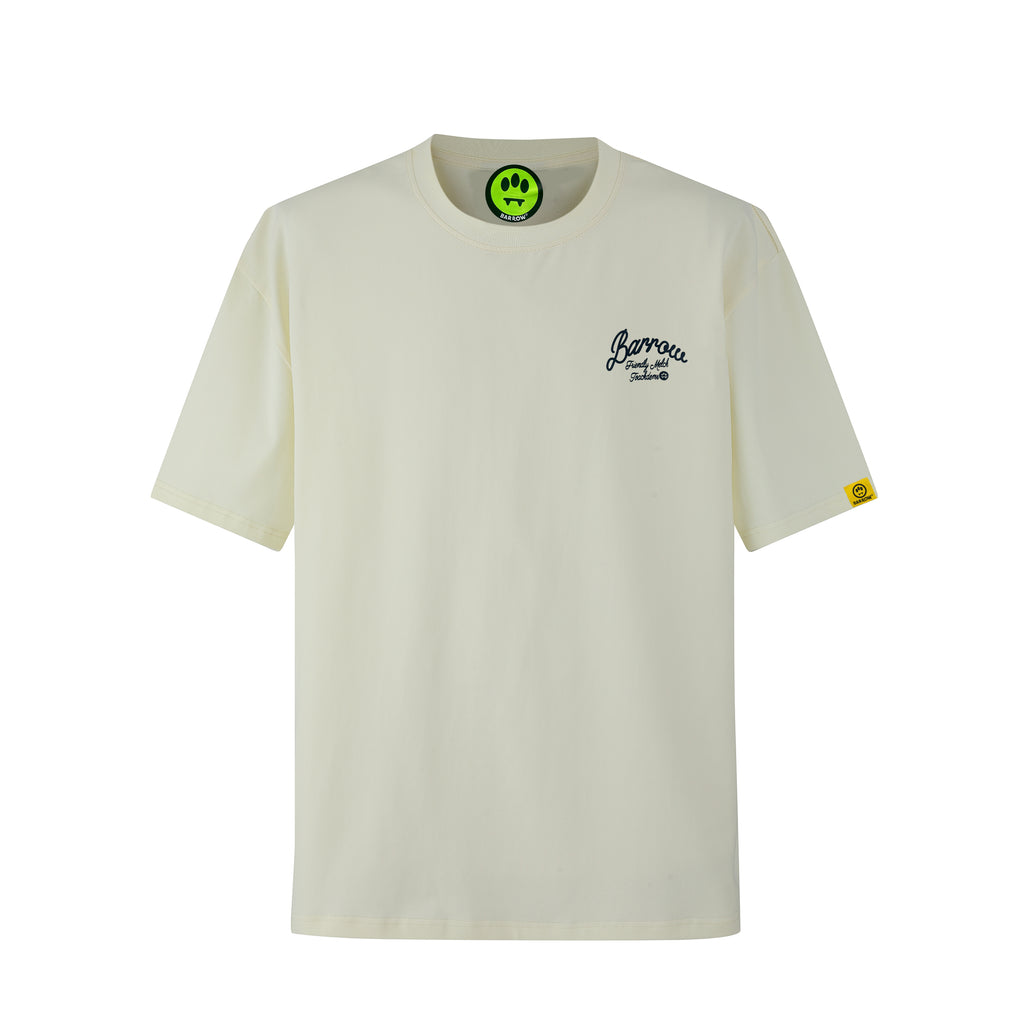 Camiseta 88982 Oversize Crema Para Hombre