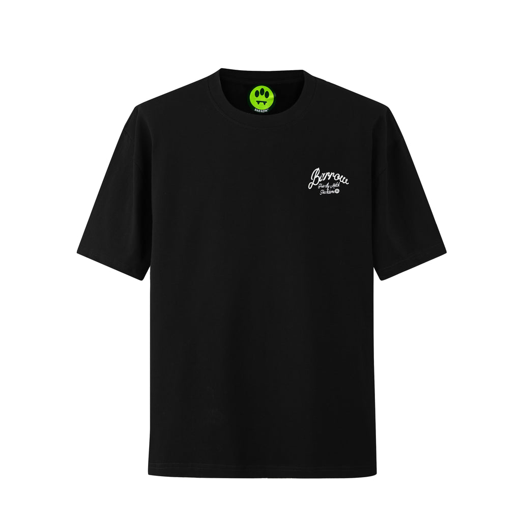 Camiseta 88982 Oversize Negra Para Hombre