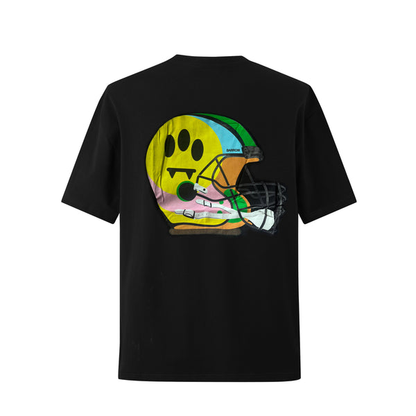 Camiseta 88982 Oversize Negra Para Hombre