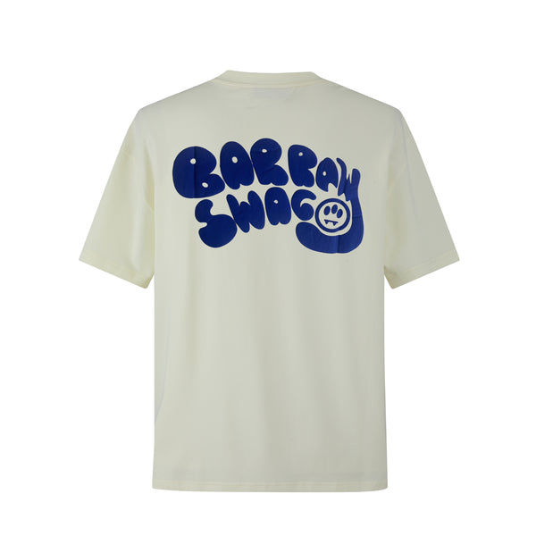 Camiseta 88985 Oversize Crema Para Hombre