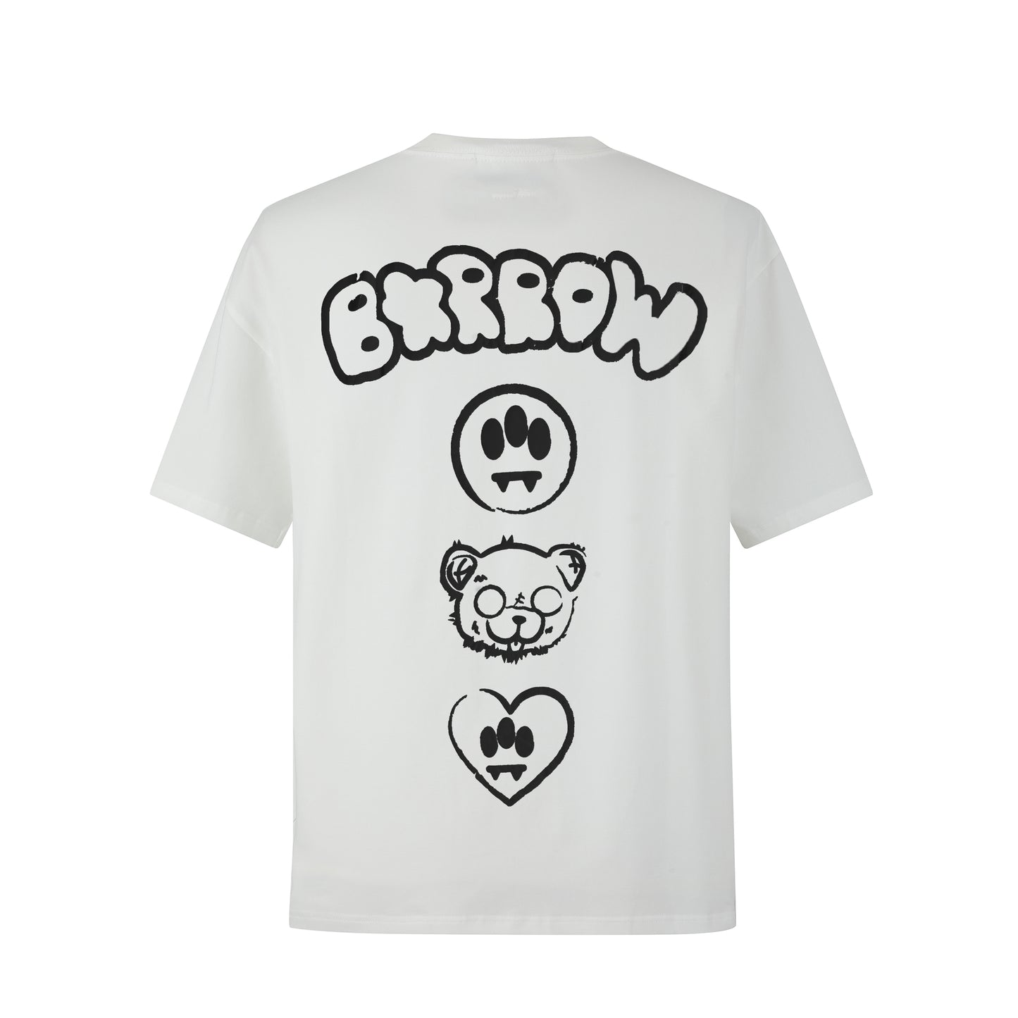 Camiseta 88986 Oversize Blanca Para Hombre
