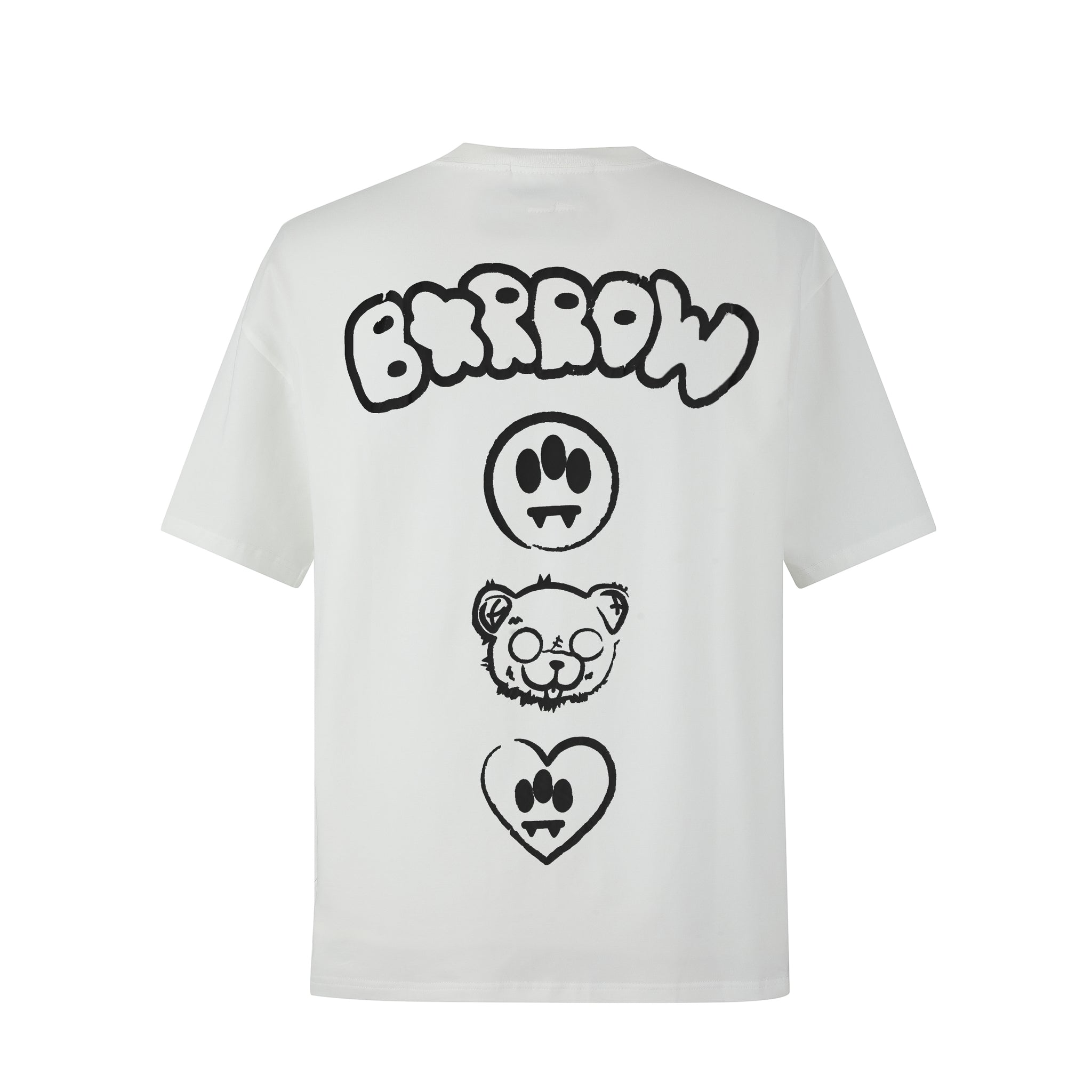 Camiseta 88986 Oversize Blanca Para Hombre