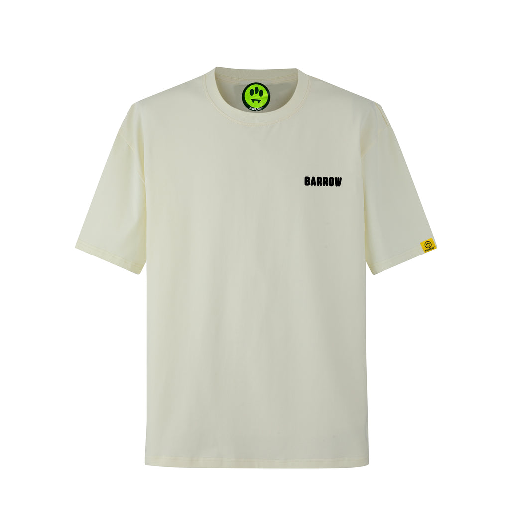 Camiseta 88987 Oversize Crema Para Hombre