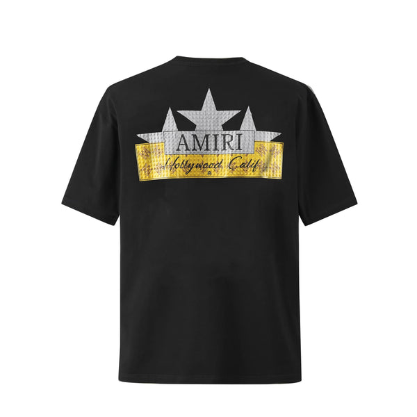Camiseta 88990 Oversize Negra Para Hombre
