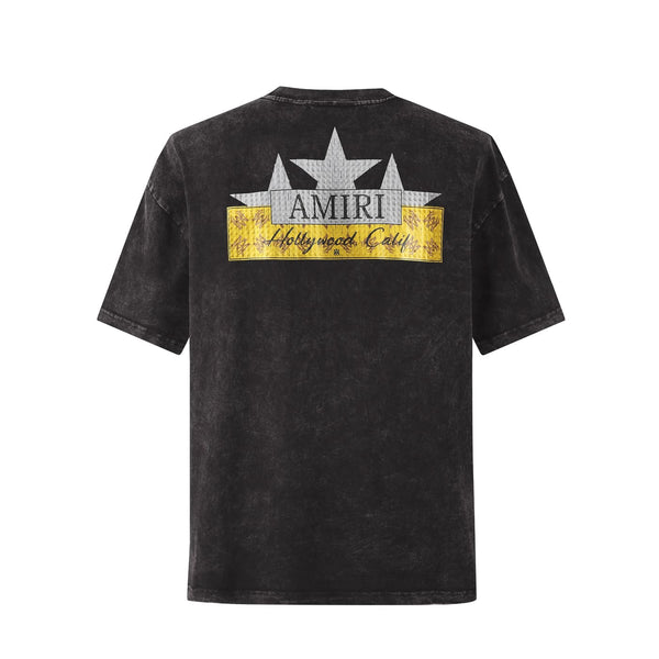 Camiseta 88990 Oversize Pickling Gris Oscuro Para Hombre