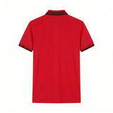 Camiseta 918022 Tipo Polo Rojo para hombre