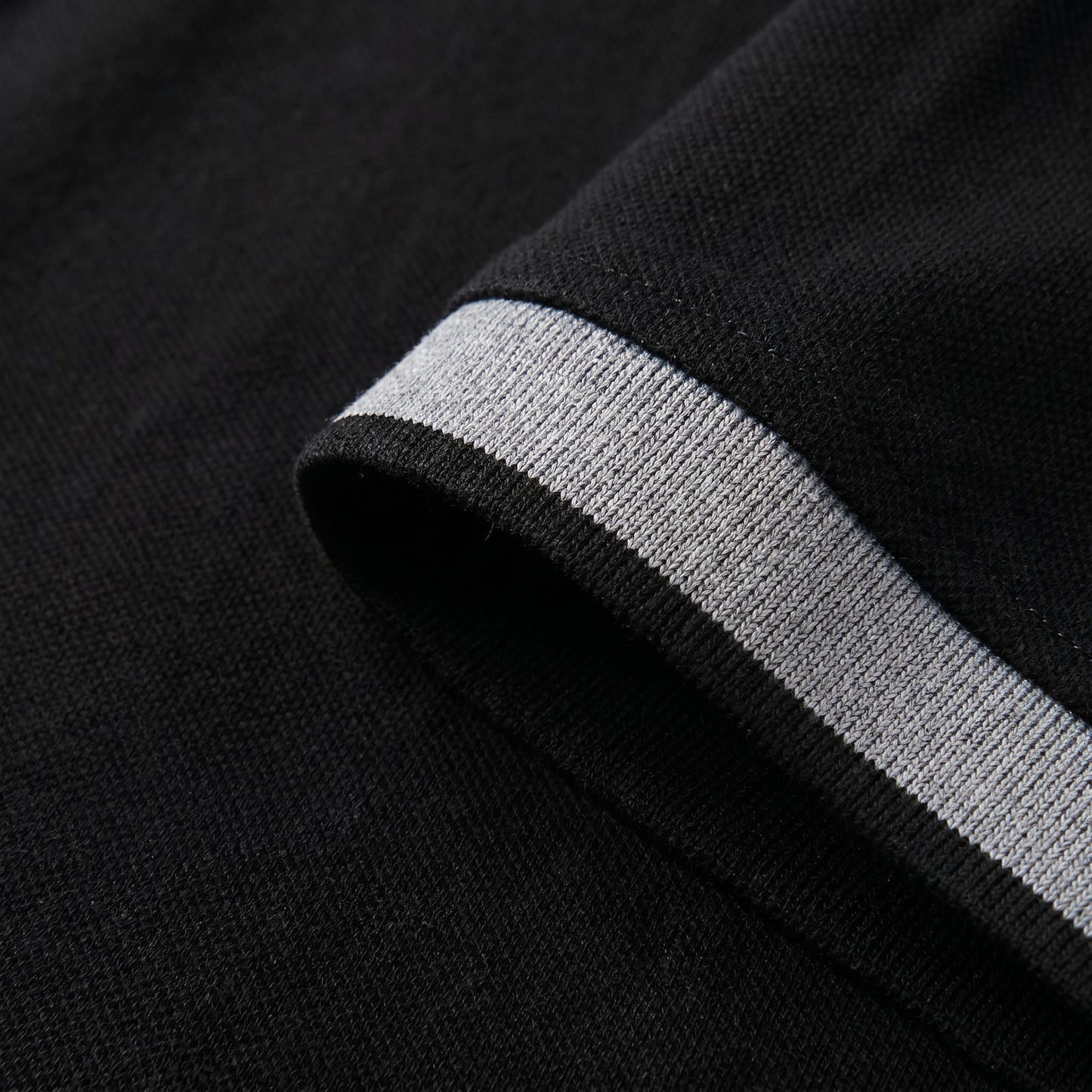 Camiseta 918013 Tipo Polo Negro para hombre