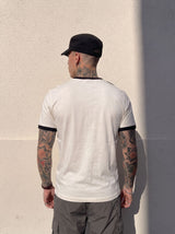 Camiseta 921033 Basica Crema para hombre