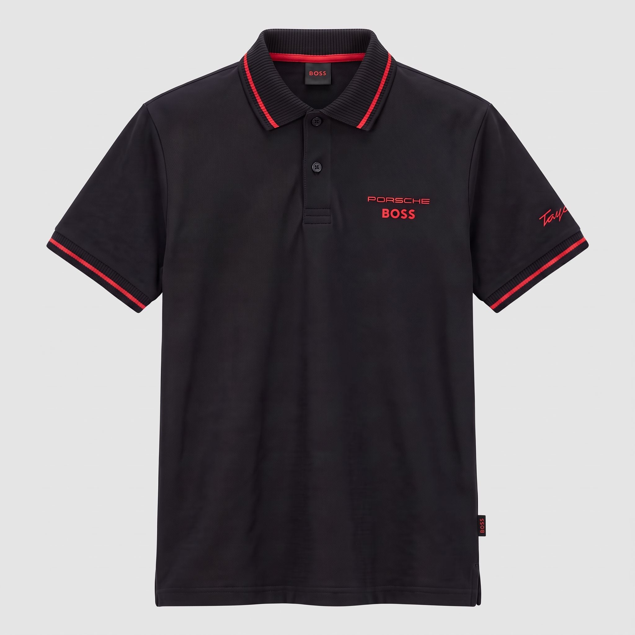 Camiseta 185023 Tipo Polo Negro para hombre