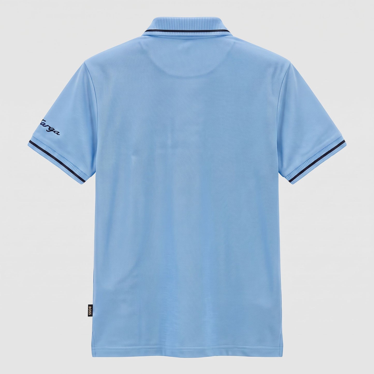 Camiseta 185023 Tipo Polo Azul Claro para hombre