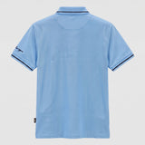 Camiseta 185023 Tipo Polo Azul Claro para hombre