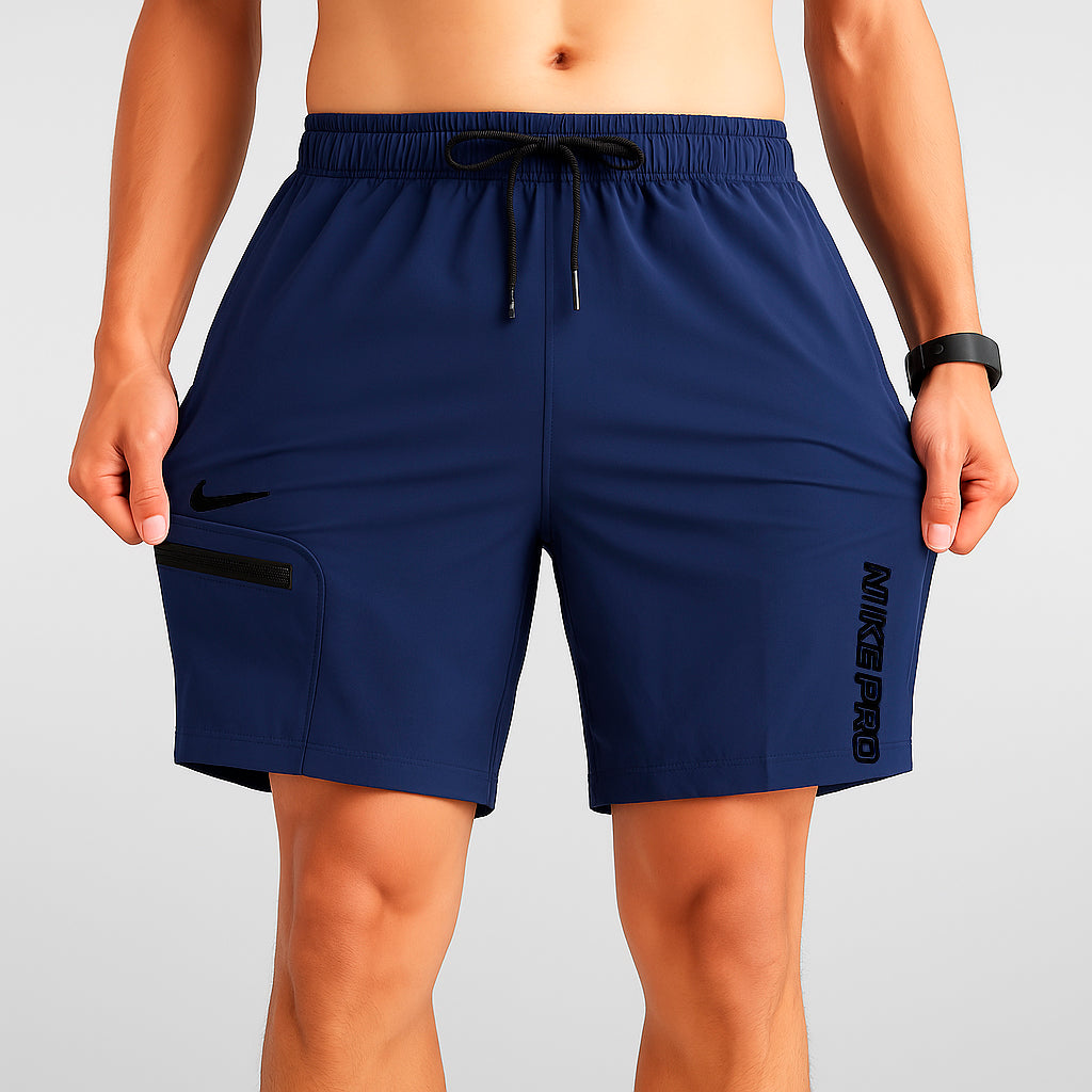Pantaloneta Deportiva Azul Oscuro Para Hombre Ref. 9031