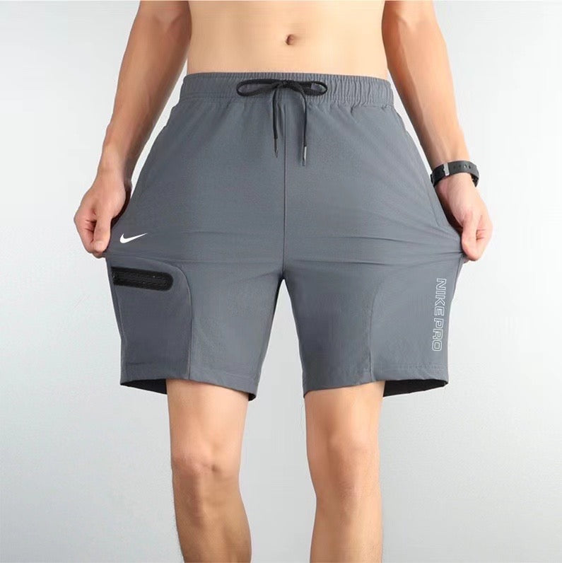 Pantaloneta Deportiva Gris Para Hombre Ref. 9031