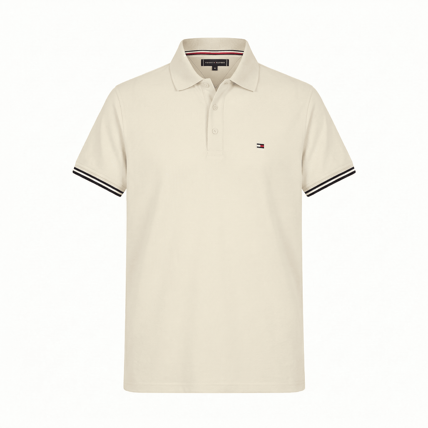 Camiseta 918003 Tipo Polo Crema Para Hombre