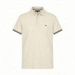 Camiseta 918003 Tipo Polo Crema Para Hombre