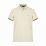 Camiseta 918003 Tipo Polo Crema Para Hombre