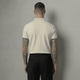 Camiseta 918003 Tipo Polo Crema Para Hombre