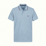 Camiseta 918004 Tipo Polo Azul Claro Para Hombre