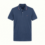 Camiseta 918004 Tipo Polo Azul Oscuro Para Hombre