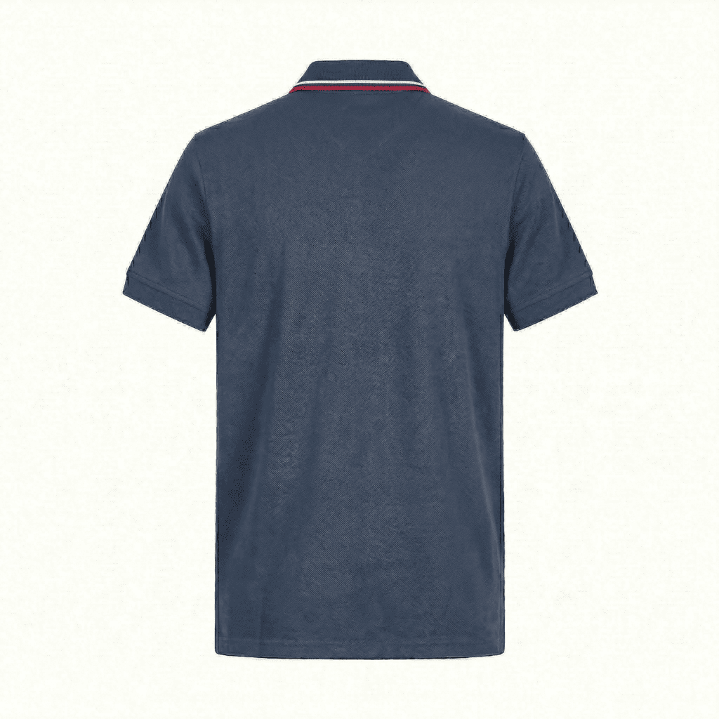 Camiseta 918004 Tipo Polo Azul Oscuro Para Hombre