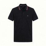 Camiseta 918004 Tipo Polo Negra Para Hombre