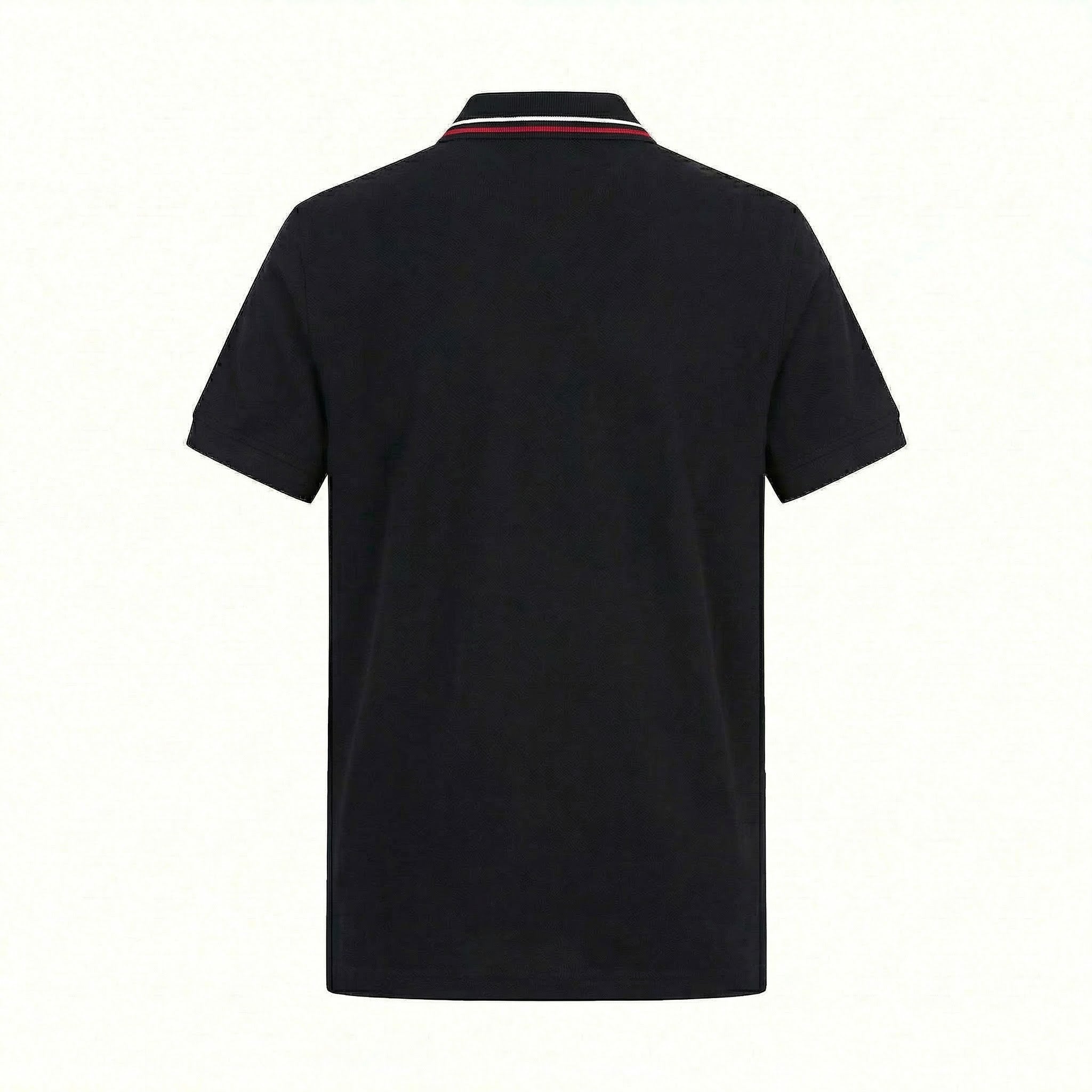 Camiseta 918004 Tipo Polo Negra Para Hombre