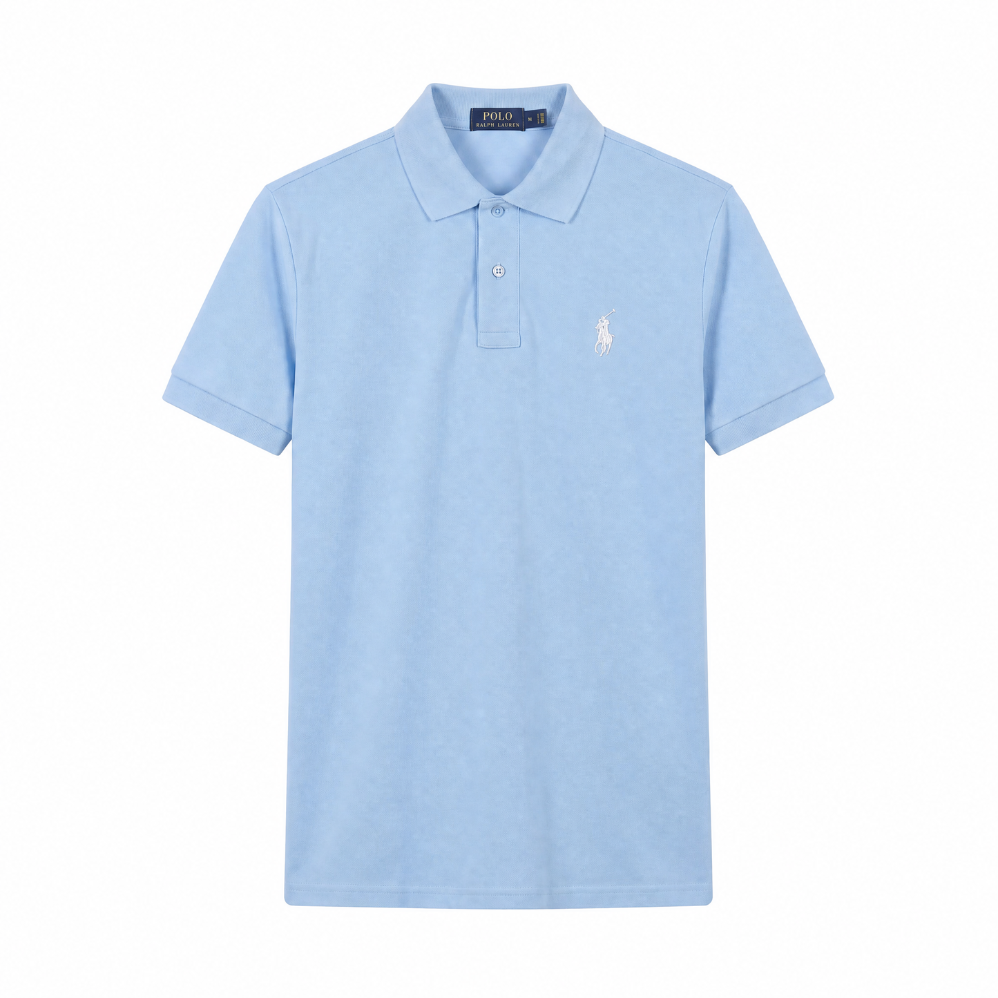 Camiseta 918007 Tipo Polo Azul Claro para hombre