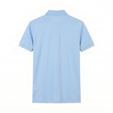 Camiseta 918007 Tipo Polo Azul Claro para hombre