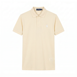 Camiseta 918007 Tipo Polo Crema para hombre