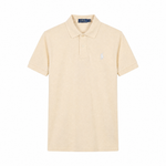 Camiseta 918007 Tipo Polo Crema para hombre