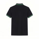 Camiseta 918009 Tipo Polo Negro para hombre