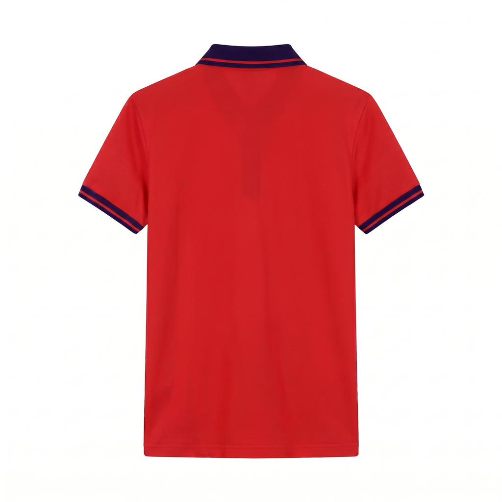 Camiseta 918009 Tipo Polo Rojo para hombre