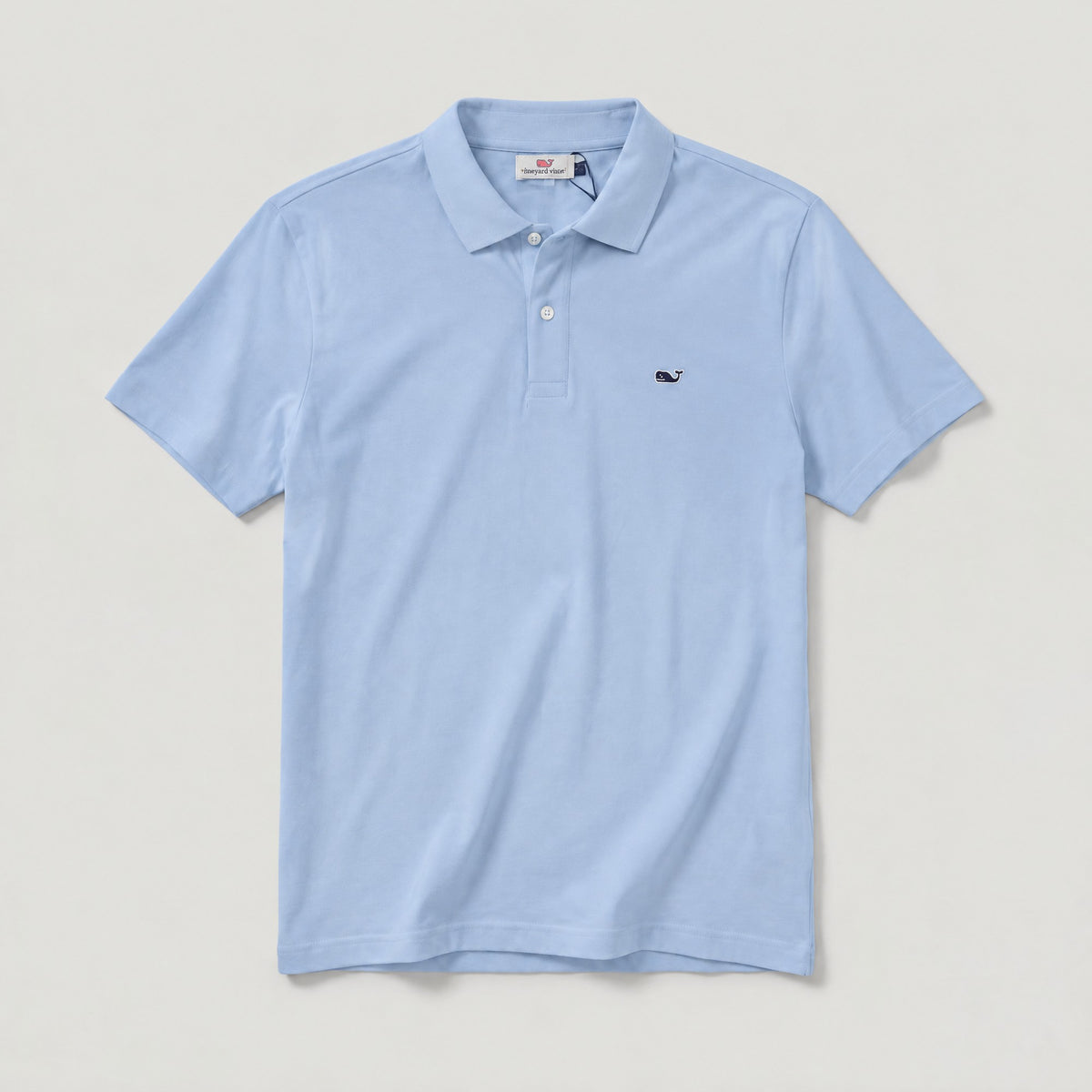 Camiseta 918015 Tipo Polo Azul Claro Para Hombre - foto 1