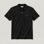 Camiseta 918015 Tipo Polo Negra Para Hombre